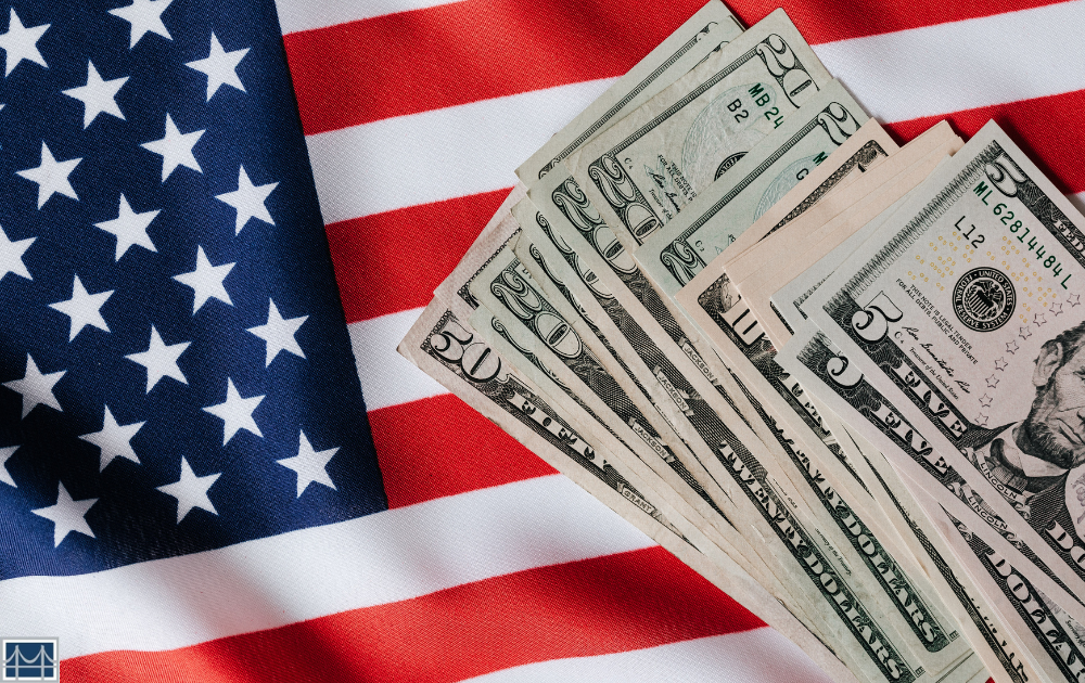 American flag trump accounts